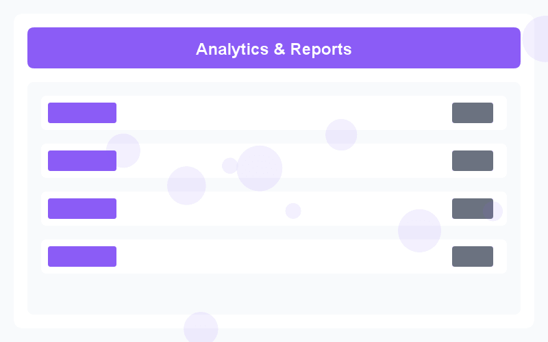 Analytics dashboard with charts showing performance metrics
